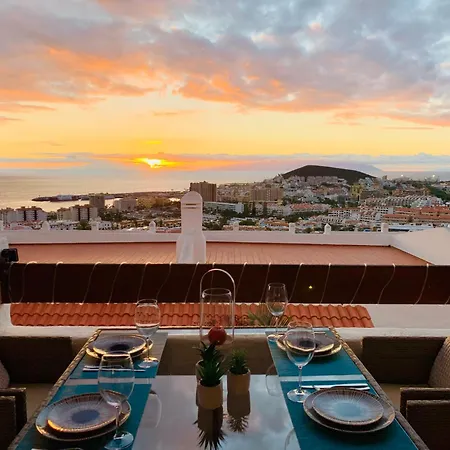 Sunset View At Port Royale With Heated Pool And Free Wi-fi * Arona (Tenerife)